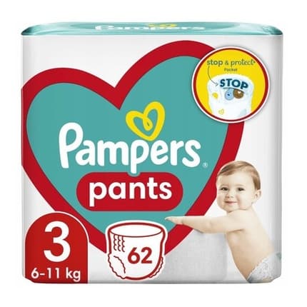 Pampers Diapers Size 3 Midi 611kg