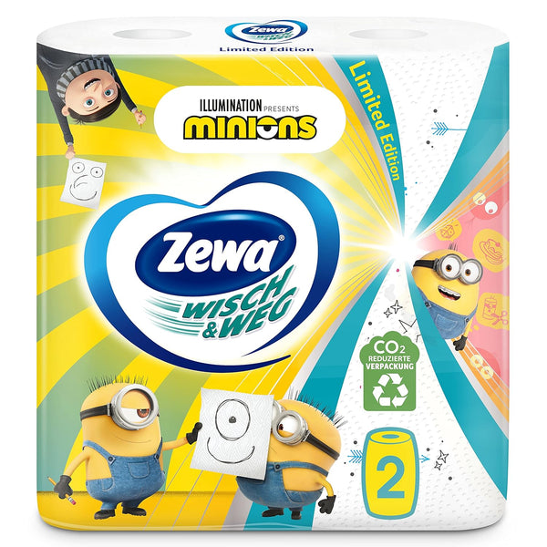 Zewa Wisch&amp;Weg Fun Design, 2 x 72 Blatt 