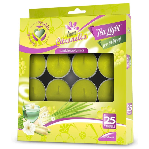 SETABLU 40603 CITRONELLA FOOD WARMER CANDLES 25 PCS