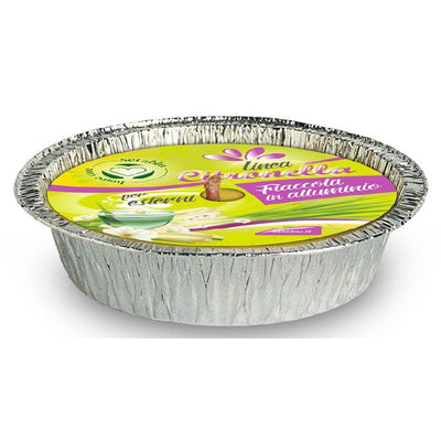 12 CM ALUMINUM CITRONELLA CANDLES. SETABLU 59552