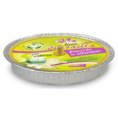 14 CM ALUMINUM CITRONELLA CANDLES. SETABLU 59553