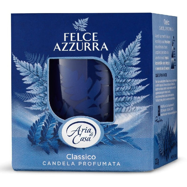 BLUE FERN CLASSIC GLASS CANDLE