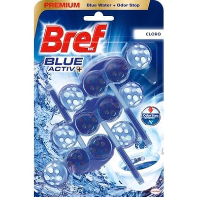 Bref Wc Blue Activ Hygiene Triple Chlorine Effective Toilet Cleaner
