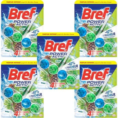 Bref Toilet Cleaning Block Active Power Pine 50g