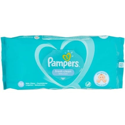 Pampers Fresh Clean Baby Wipes 52 Wipes