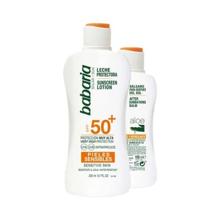 Babaria Sun Sunscreen Lotion Spf 50 Plus 200ml Set 2 Pieces