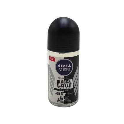 Nivea Men Black & White Invisible Original Rollon 50ml