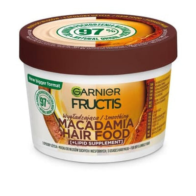 Garnier Fructis Macadamia Hair Food Smoothing Mask – 400ml for Dry Hair