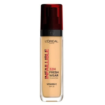L'Oréal Paris Infaillible 32H Fresh Wear Foundation – 140 Golden Beige, 30ml