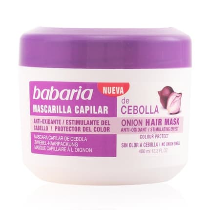 Babaria Onion Hair Mask 400ml Nourishing Hair Treatment