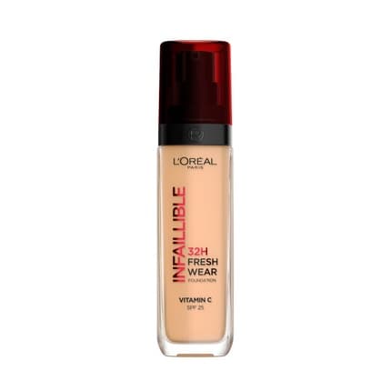 L'Oréal Paris Infallible 32H Fresh Wear Foundation – 200 Natural Linen, 30ml