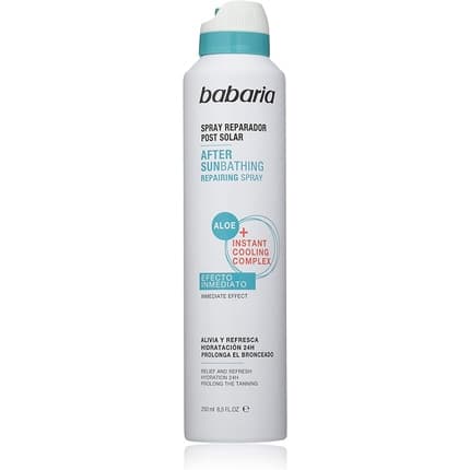 BABARIA Unisex Aloe Vera Repair Spray 250ml - Black