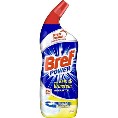 Bref Power Toilet Cleaner 15x Effect Against Limescale and Urine Stone