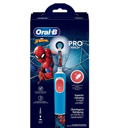 Oralb Vitality Pro Kids Spiderman Electric Toothbrush