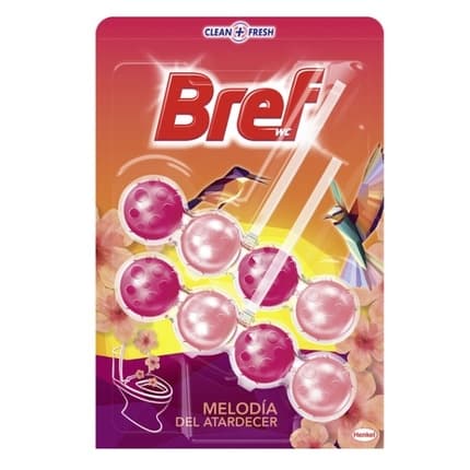 Bref Power Active Toilet Bowl Freshener Melody Sunset 2 X 50g