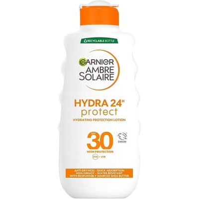 Garnier Ambre Solaire Hydrating Protection Lotion SPF30 with Shea Butter 200ml