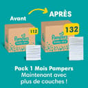 Pampers Nappies Size 7 Babydry Extra Large Monthly Box Up To 12 Hours Allround Leak Protection