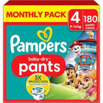 Pampers Babydry Characters Paw Patrol Nappy Pants Size 4