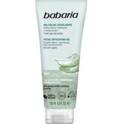 Babaria Aloe Vera Facial Exfoliating Gel 100 Ml