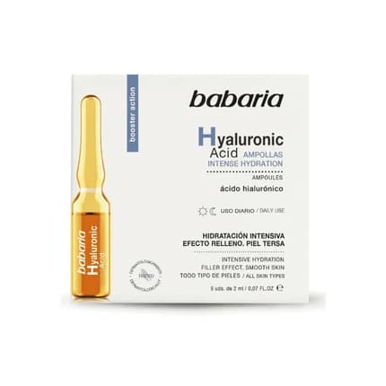 Babaria Hyaluronic Acid Facial Ampoules 10ml
